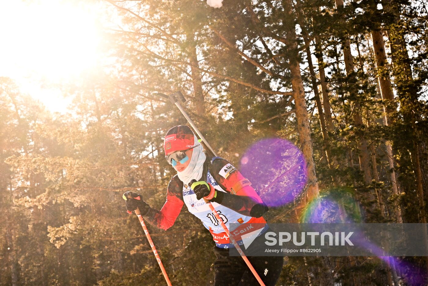 Russia Spartakiad Biathlon Women Mass Start