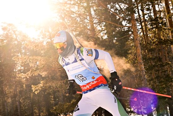 Russia Spartakiad Biathlon Women Mass Start