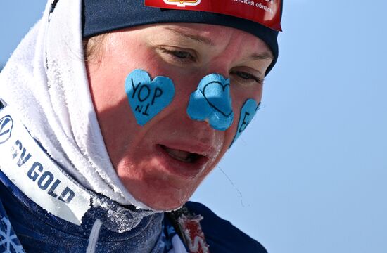 Russia Spartakiad Biathlon Women Mass Start