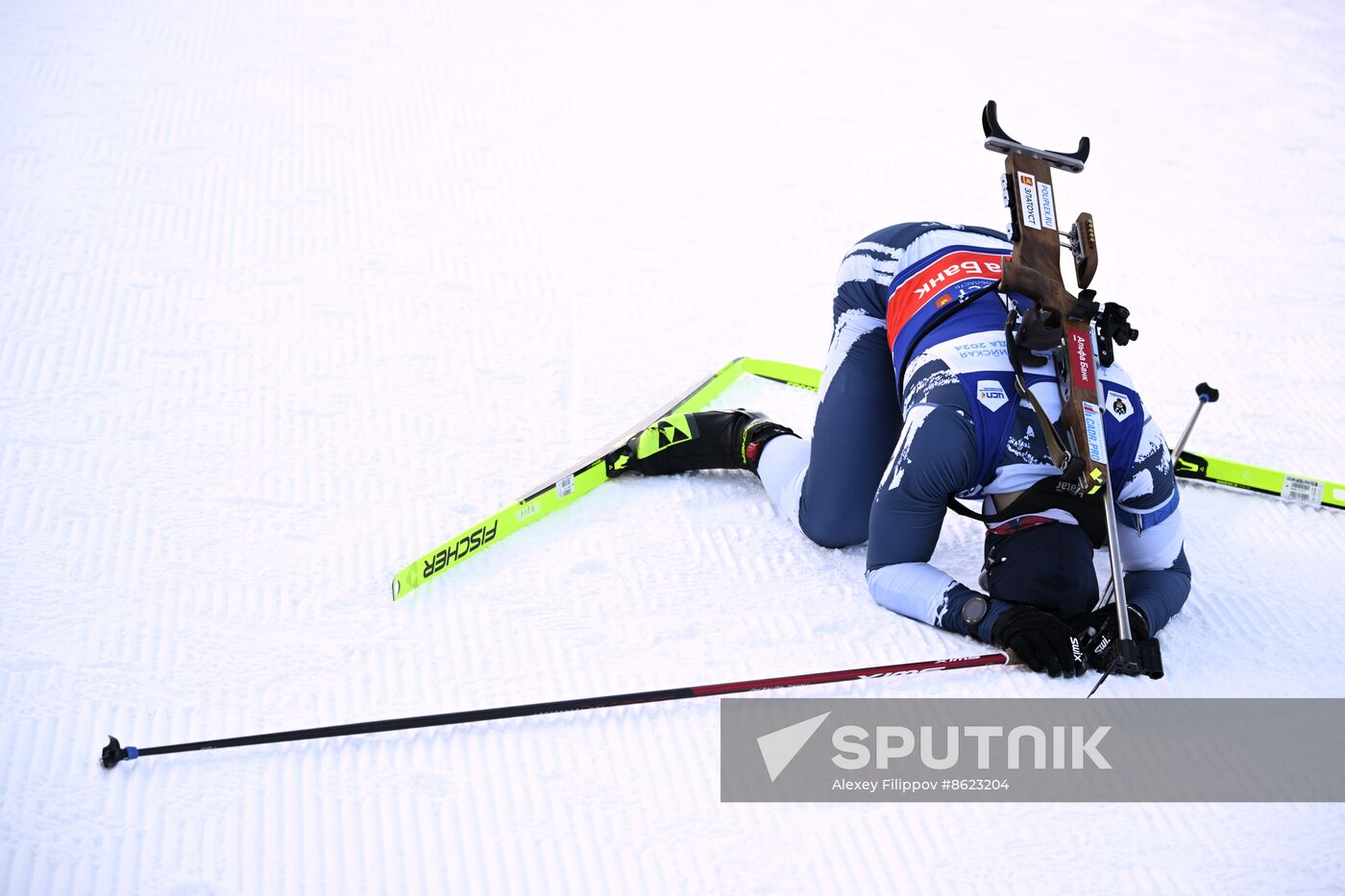 Russia Spartakiad Biathlon Men Relay