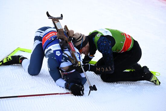 Russia Spartakiad Biathlon Men Relay