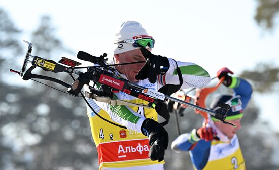 Russia Spartakiad Biathlon Men Relay