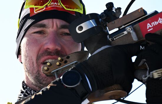 Russia Spartakiad Biathlon Men Relay