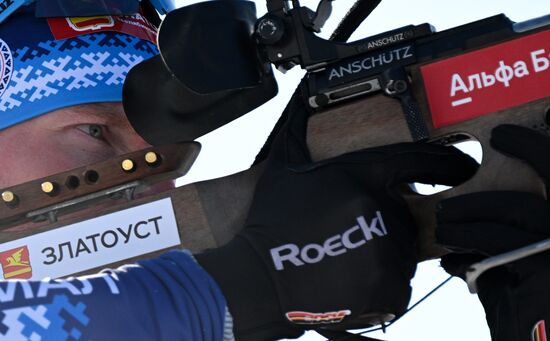 Russia Spartakiad Biathlon Men Relay