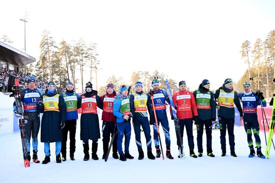 Russia Spartakiad Biathlon Men Relay