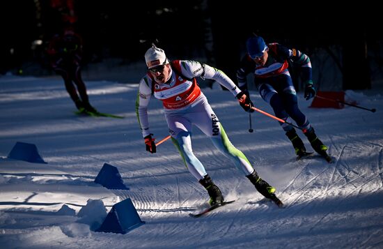 Russia Spartakiad Biathlon Men Relay
