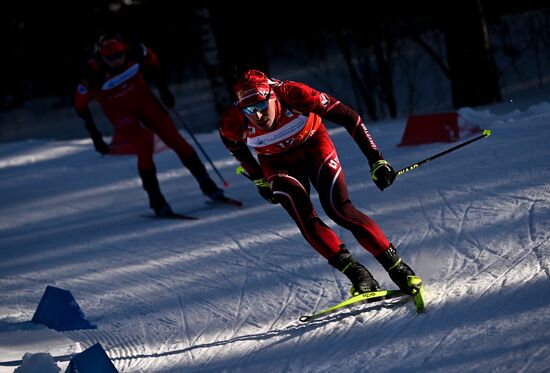 Russia Spartakiad Biathlon Men Relay