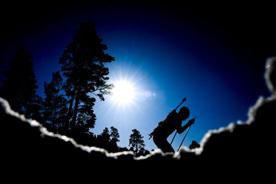 Russia Spartakiad Biathlon Men Relay