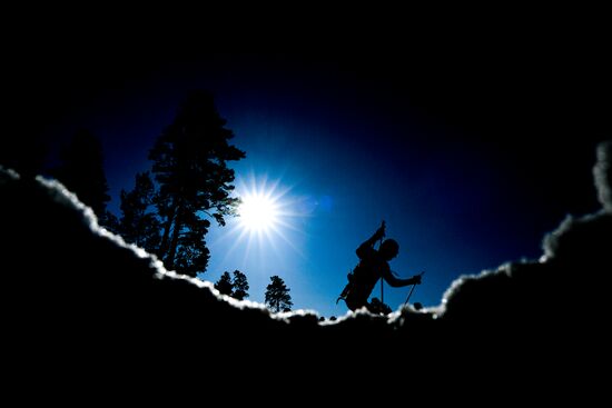 Russia Spartakiad Biathlon Men Relay