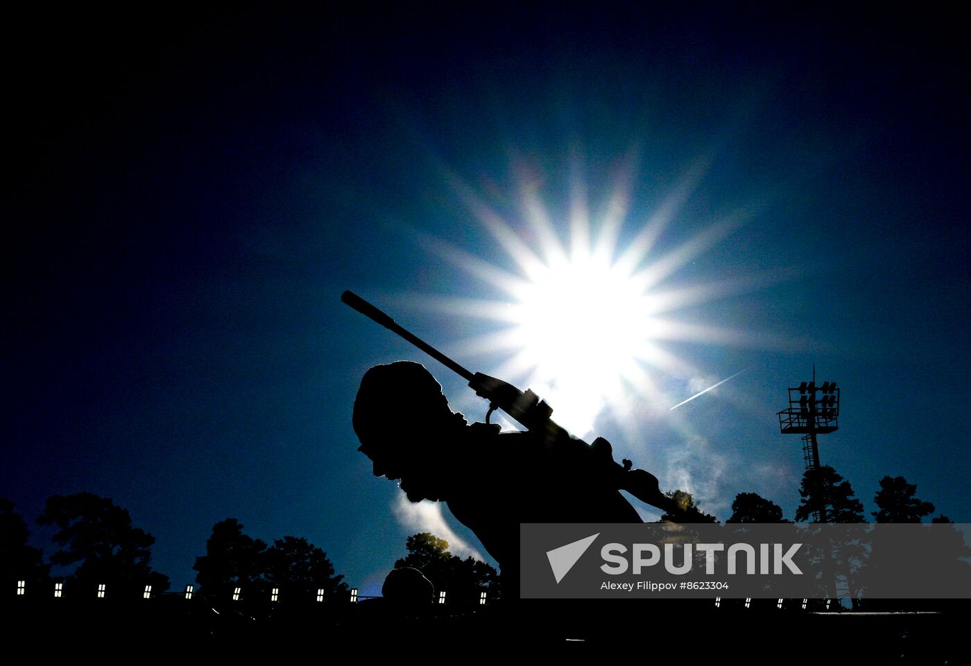 Russia Spartakiad Biathlon Men Relay