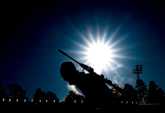 Russia Spartakiad Biathlon Men Relay