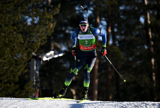 Russia Spartakiad Biathlon Men Relay