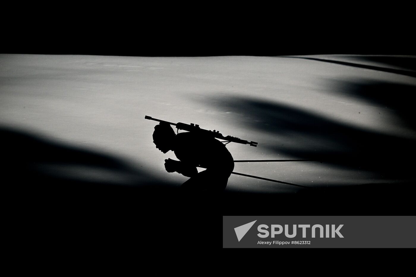 Russia Spartakiad Biathlon Men Relay