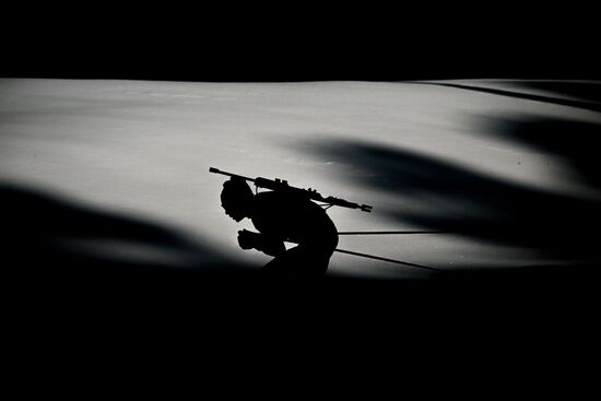 Russia Spartakiad Biathlon Men Relay