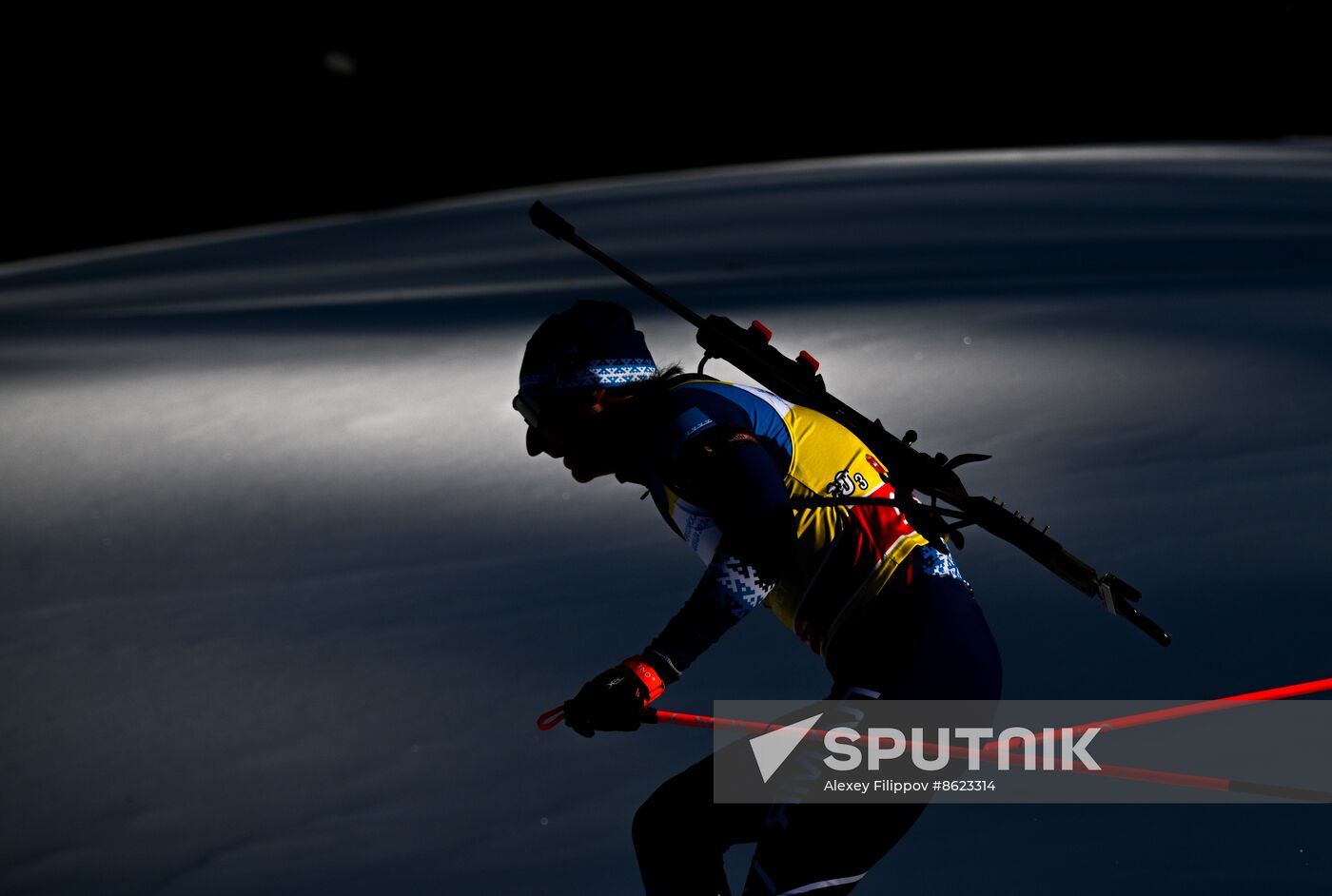 Russia Spartakiad Biathlon Men Relay