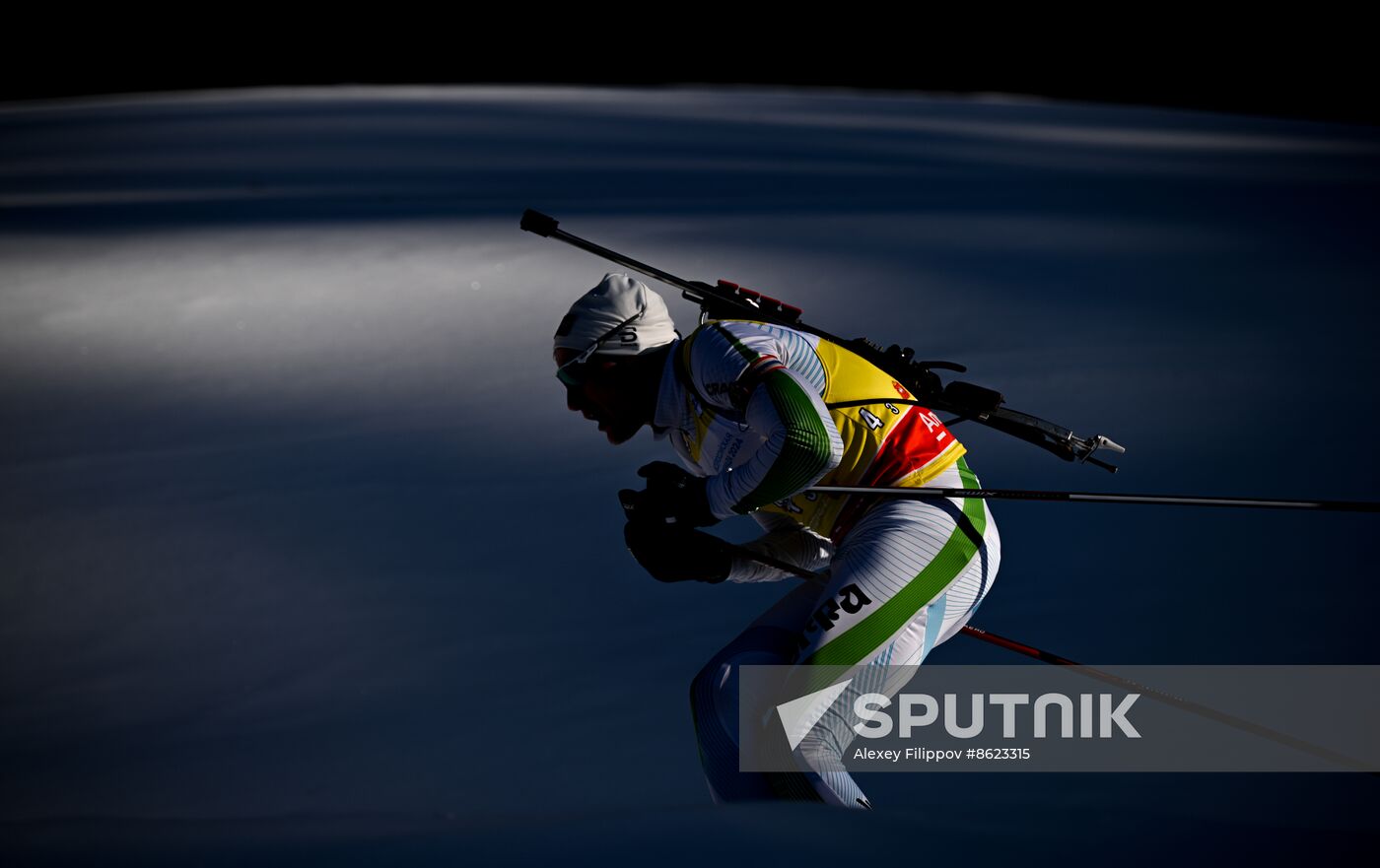 Russia Spartakiad Biathlon Men Relay