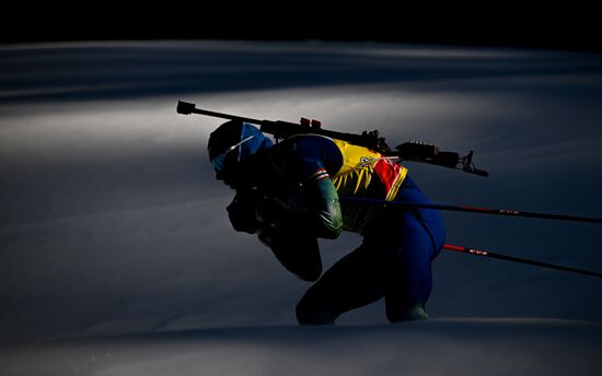 Russia Spartakiad Biathlon Men Relay