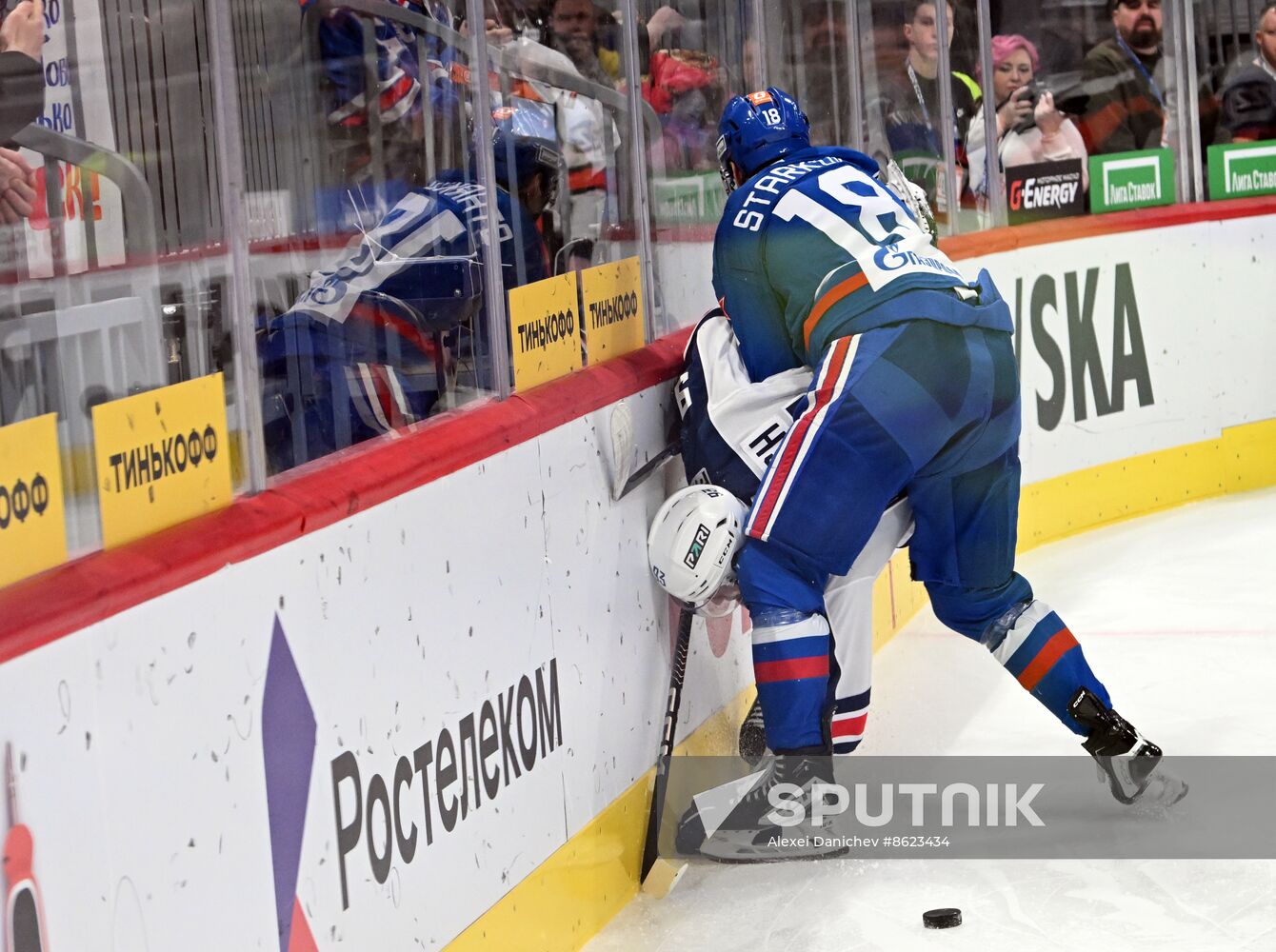 Russia Ice Hockey Kontinental League SKA - Torpedo