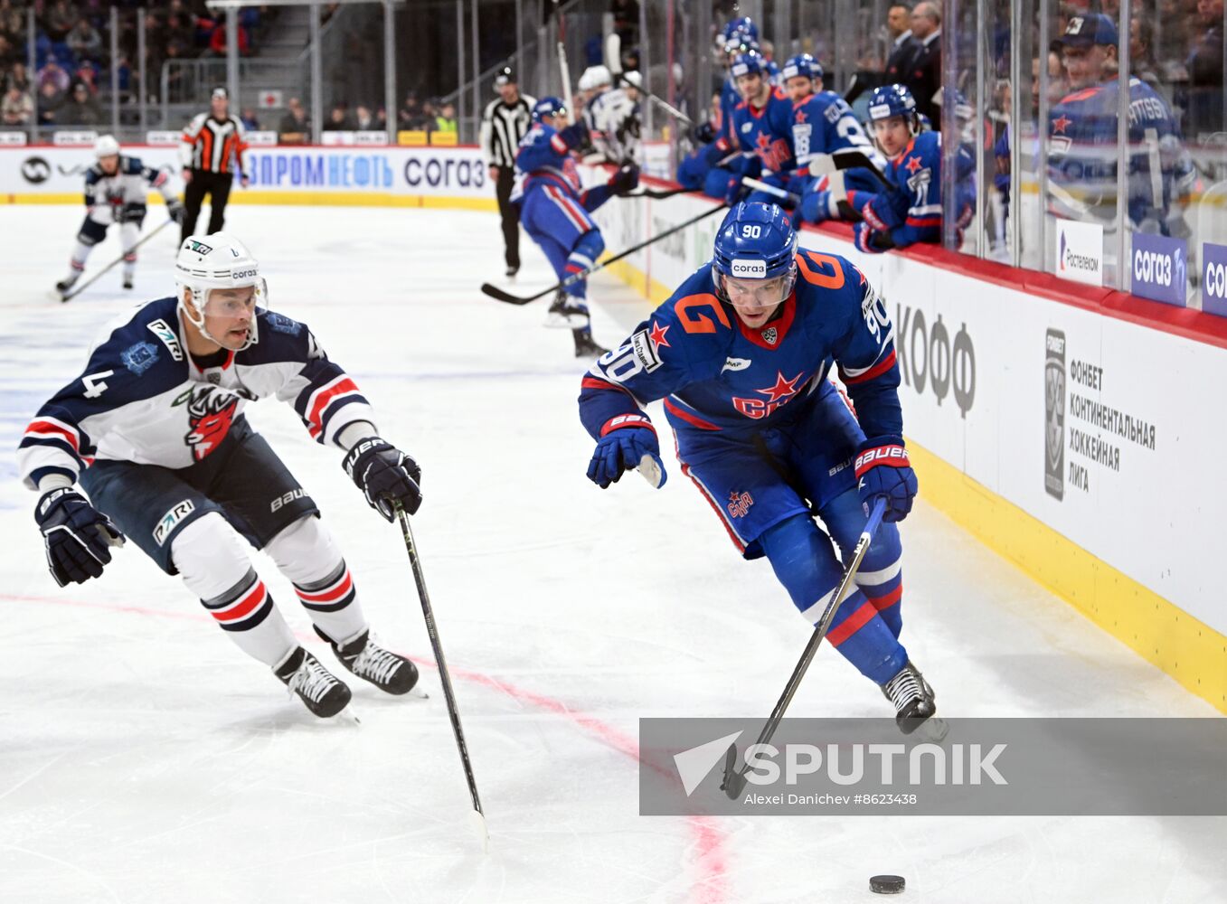 Russia Ice Hockey Kontinental League SKA - Torpedo