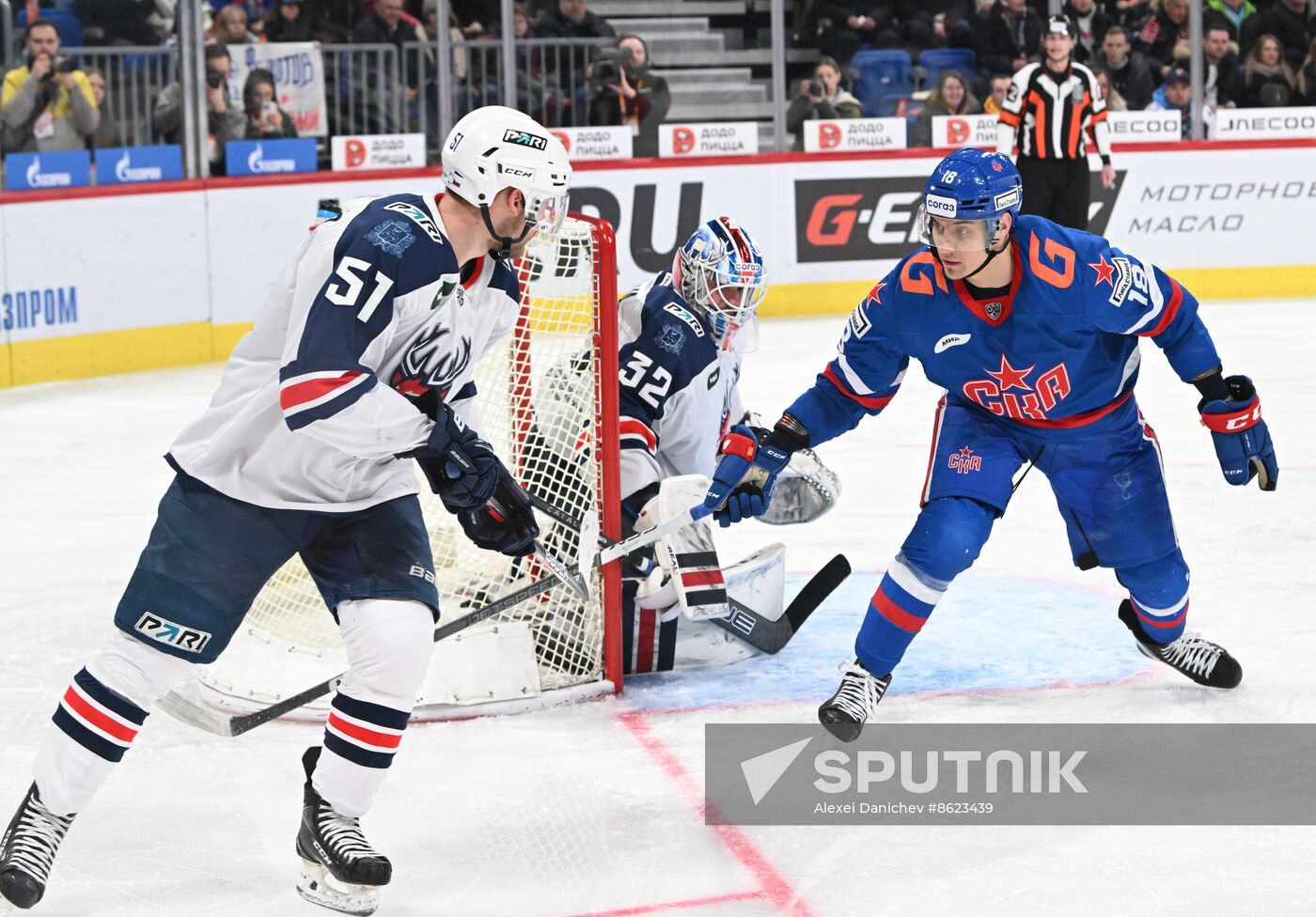 Russia Ice Hockey Kontinental League SKA - Torpedo