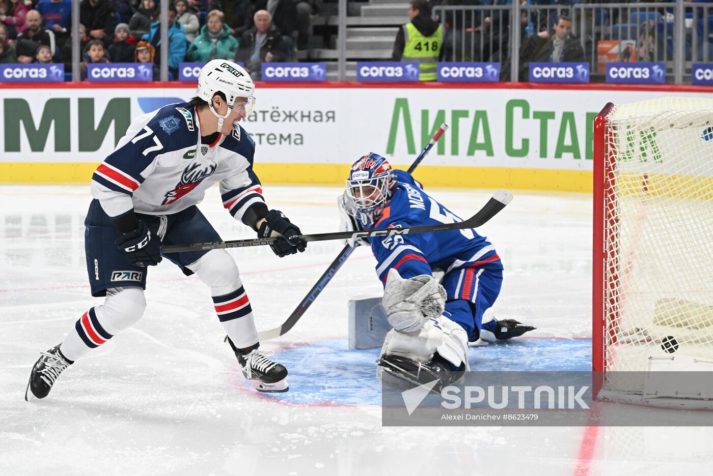 Russia Ice Hockey Kontinental League SKA - Torpedo