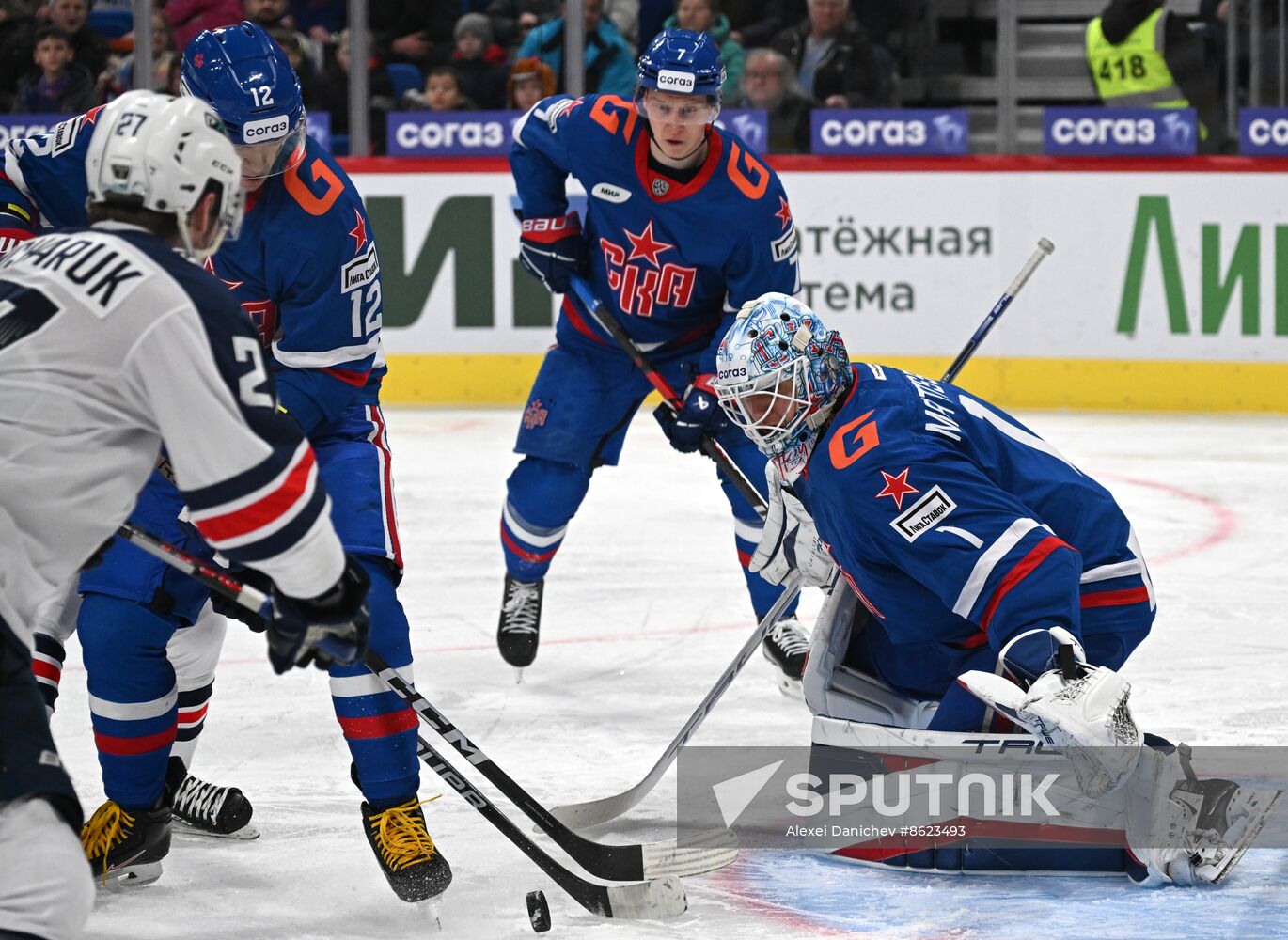 Russia Ice Hockey Kontinental League SKA - Torpedo