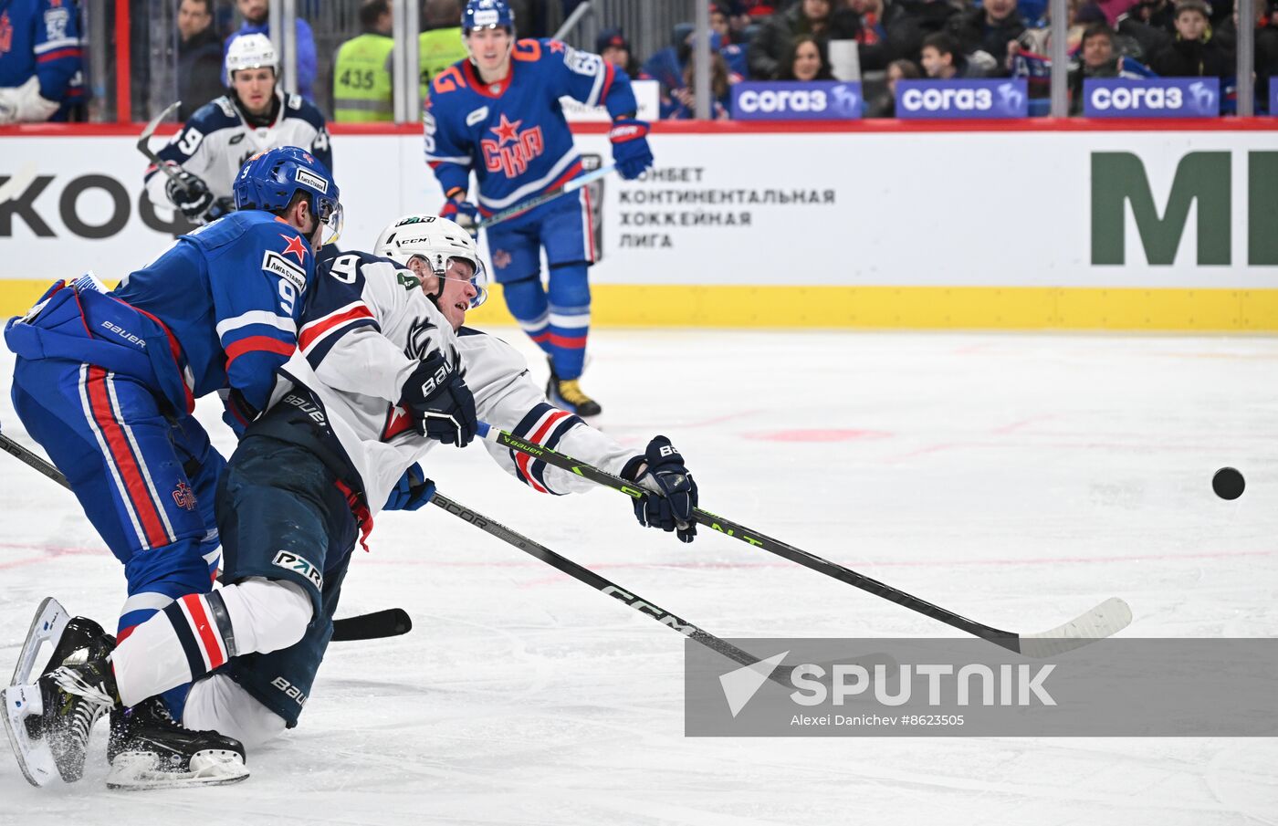 Russia Ice Hockey Kontinental League SKA - Torpedo