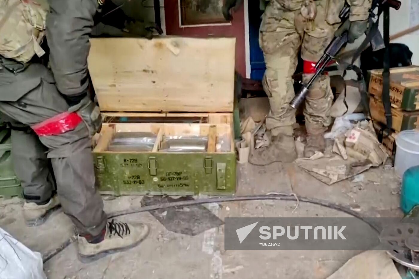 Russia Ukraine Military Operation Captured Ammo