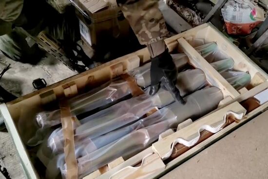 Russia Ukraine Military Operation Captured Ammo