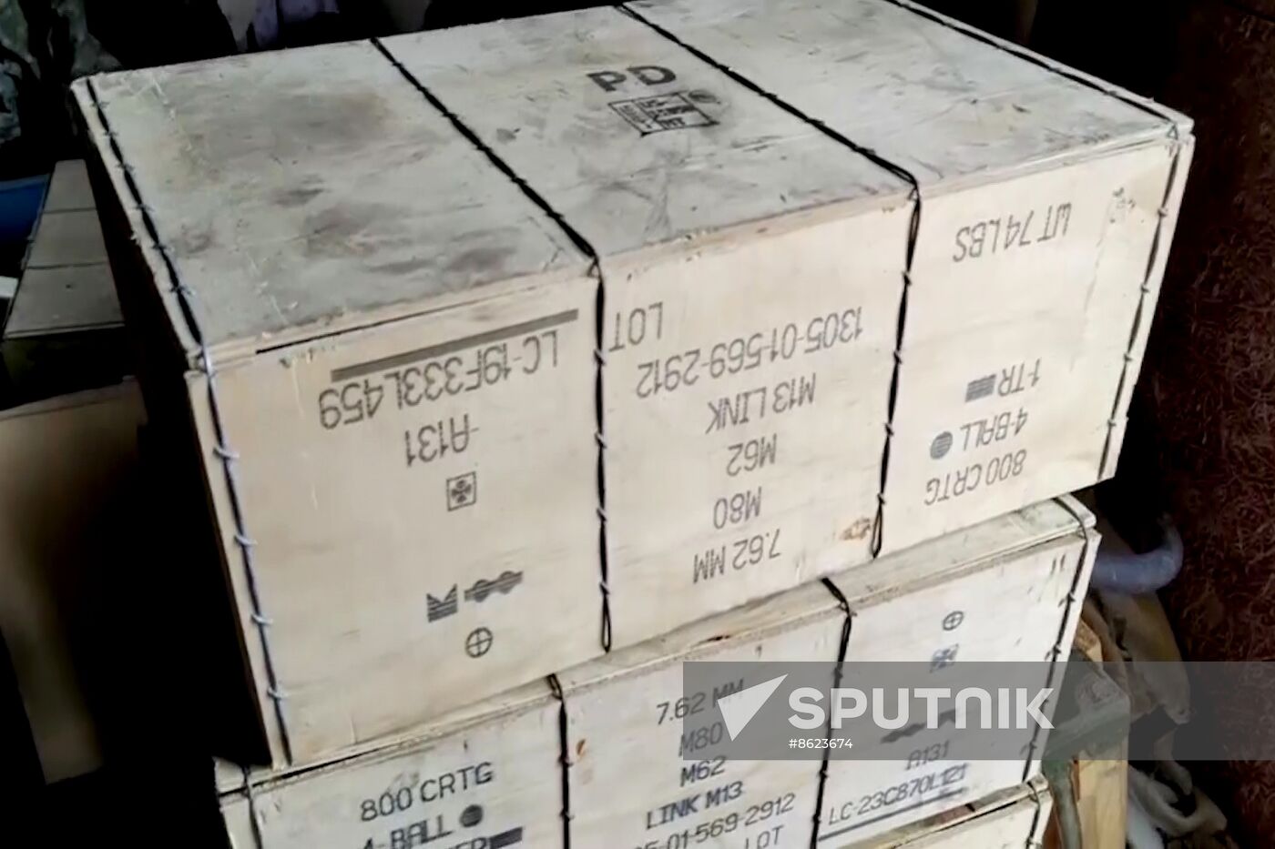 Russia Ukraine Military Operation Captured Ammo