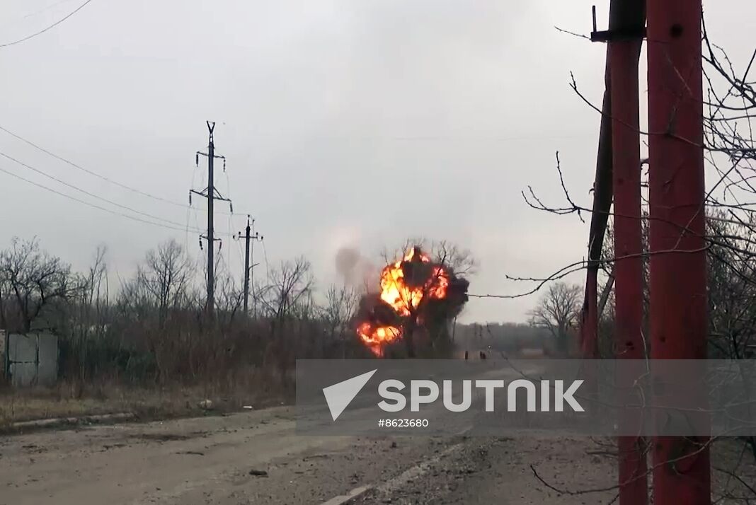 Russia Ukraine Military Operation Avdiivka Capture