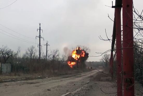 Russia Ukraine Military Operation Avdiivka Capture