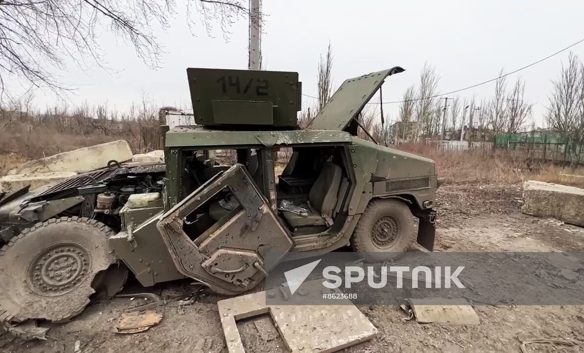 Russia Ukraine Military Operation Avdiivka Capture