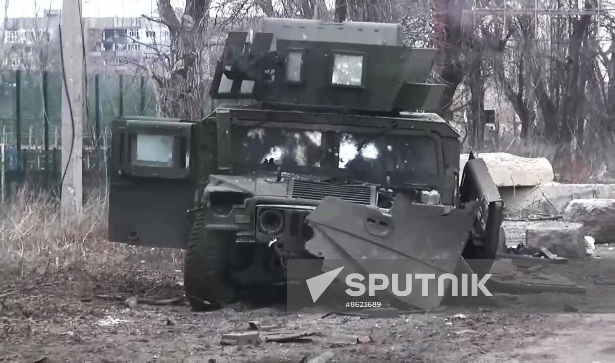 Russia Ukraine Military Operation Avdiivka Capture