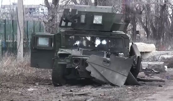 Russia Ukraine Military Operation Avdiivka Capture