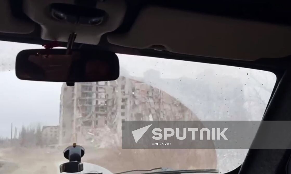 Russia Ukraine Military Operation Avdiivka Capture