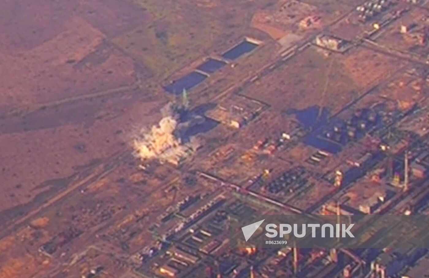 Russia Ukraine Military Operation Avdiivka Coke Plant