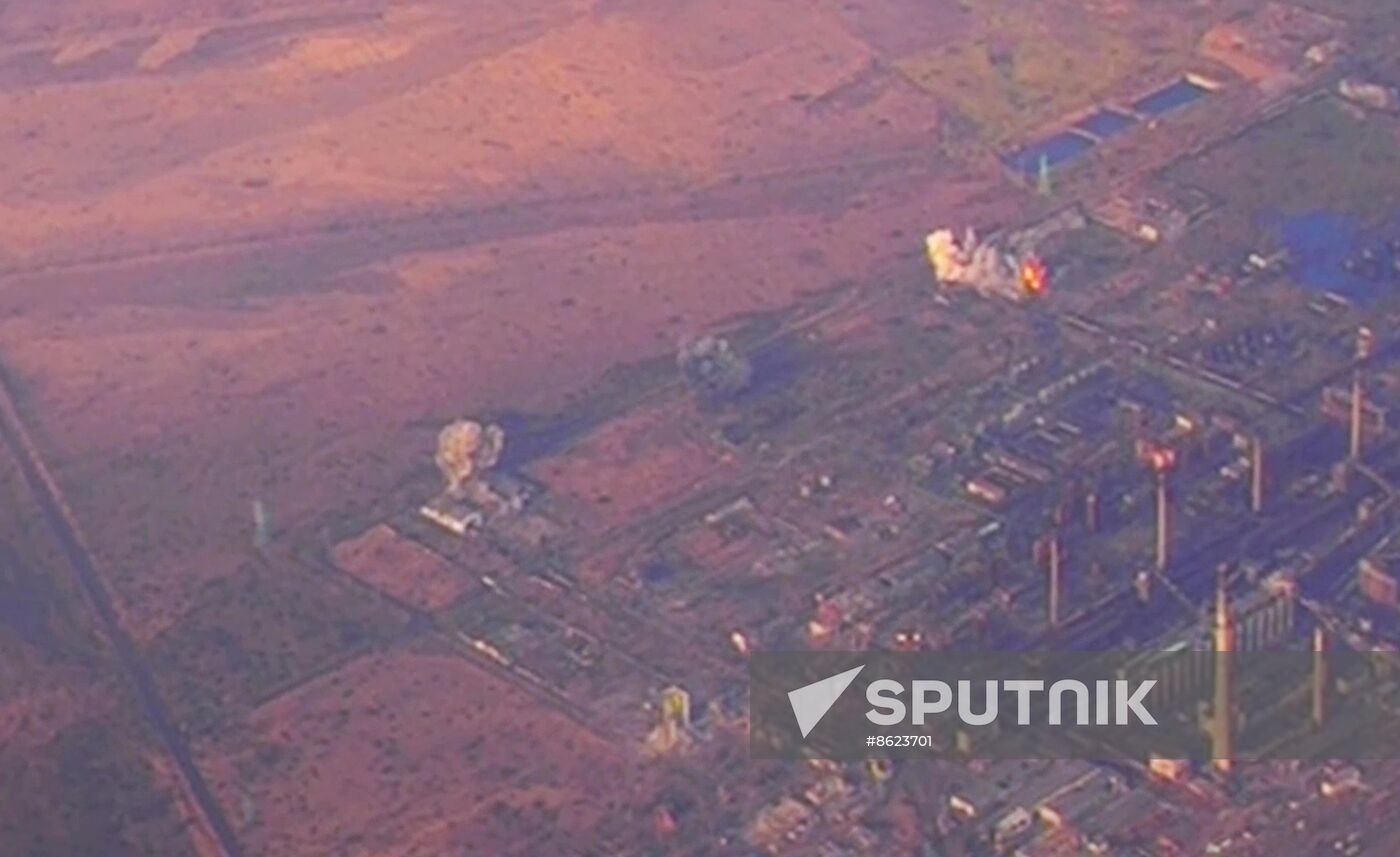 Russia Ukraine Military Operation Avdiivka Coke Plant