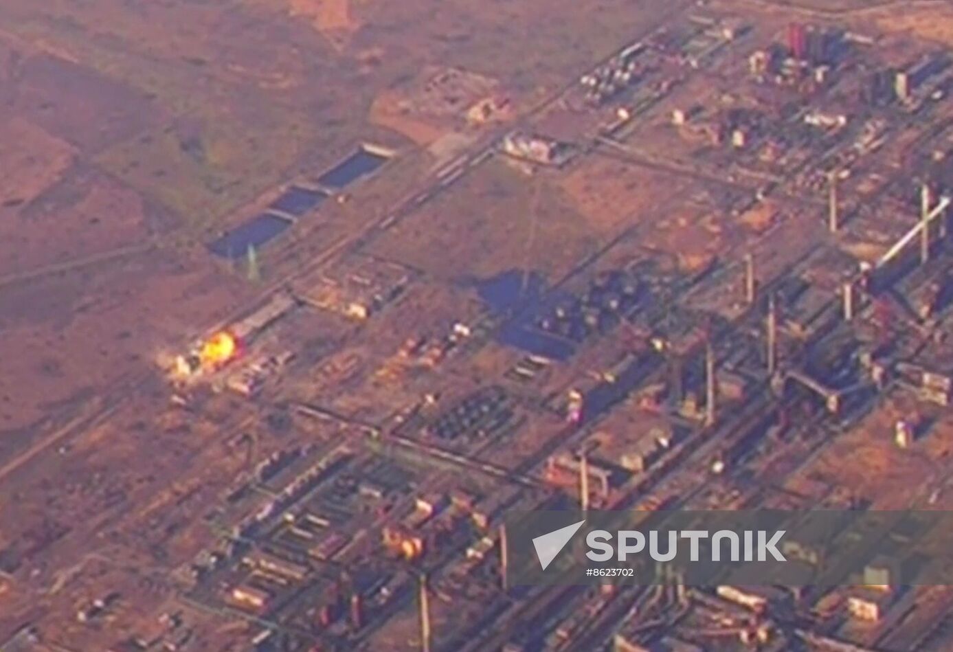 Russia Ukraine Military Operation Avdiivka Coke Plant