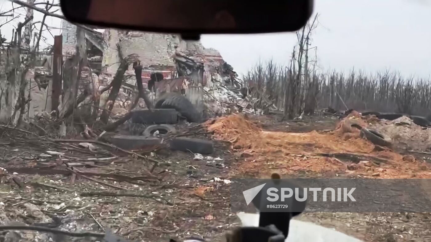 Russia Ukraine Military Operation Avdiivka Capture