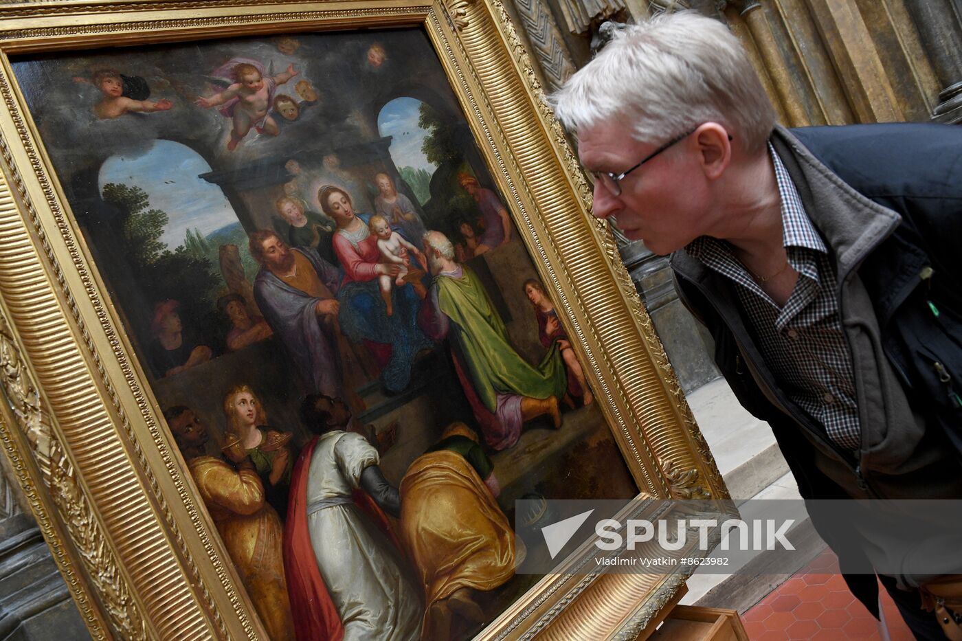 Russia Art Adoration of Magi
