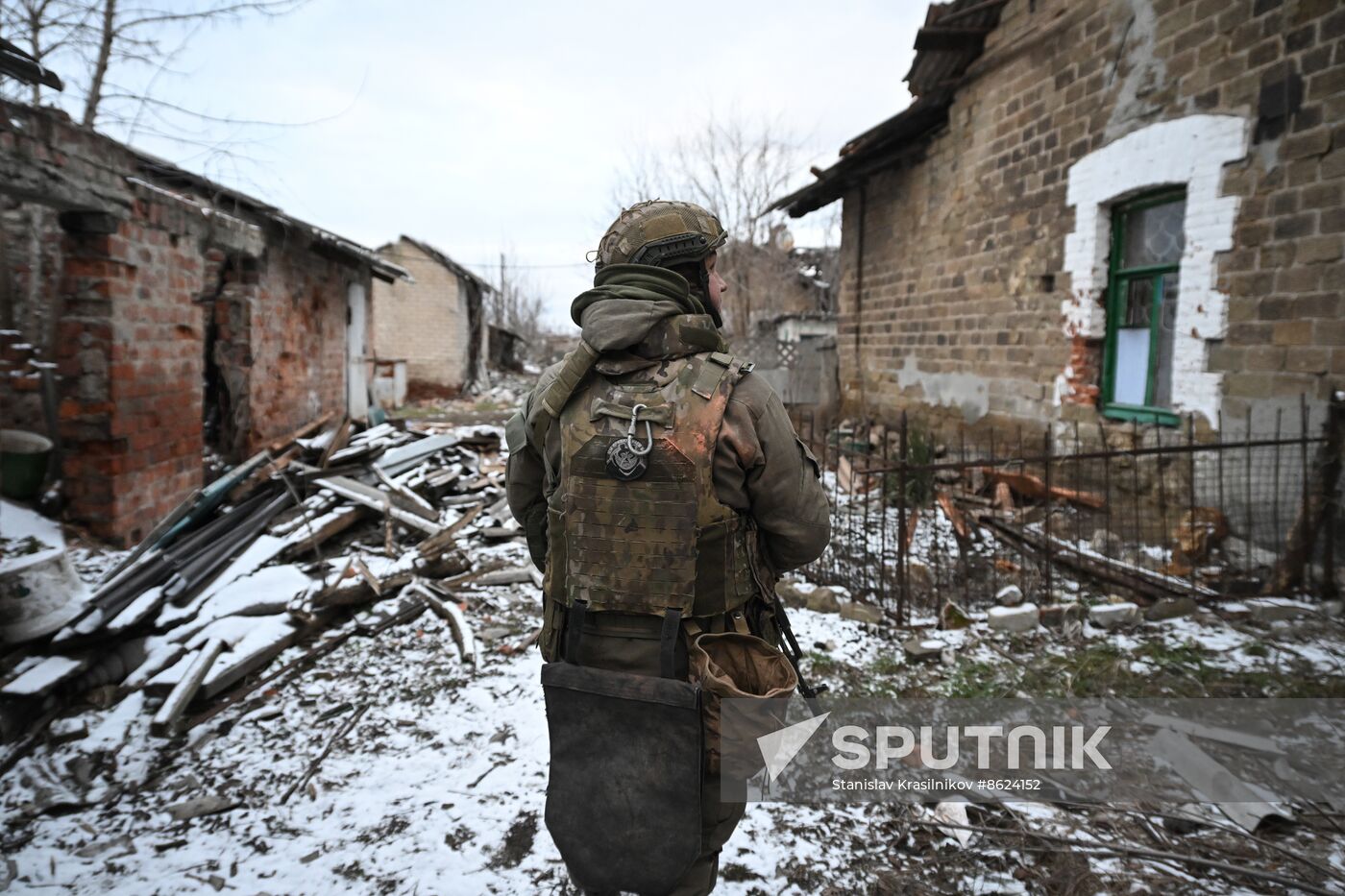Russia Ukraine Military Operation Avdiivka Capture