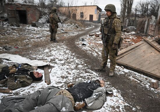 Russia Ukraine Military Operation Avdiivka Capture