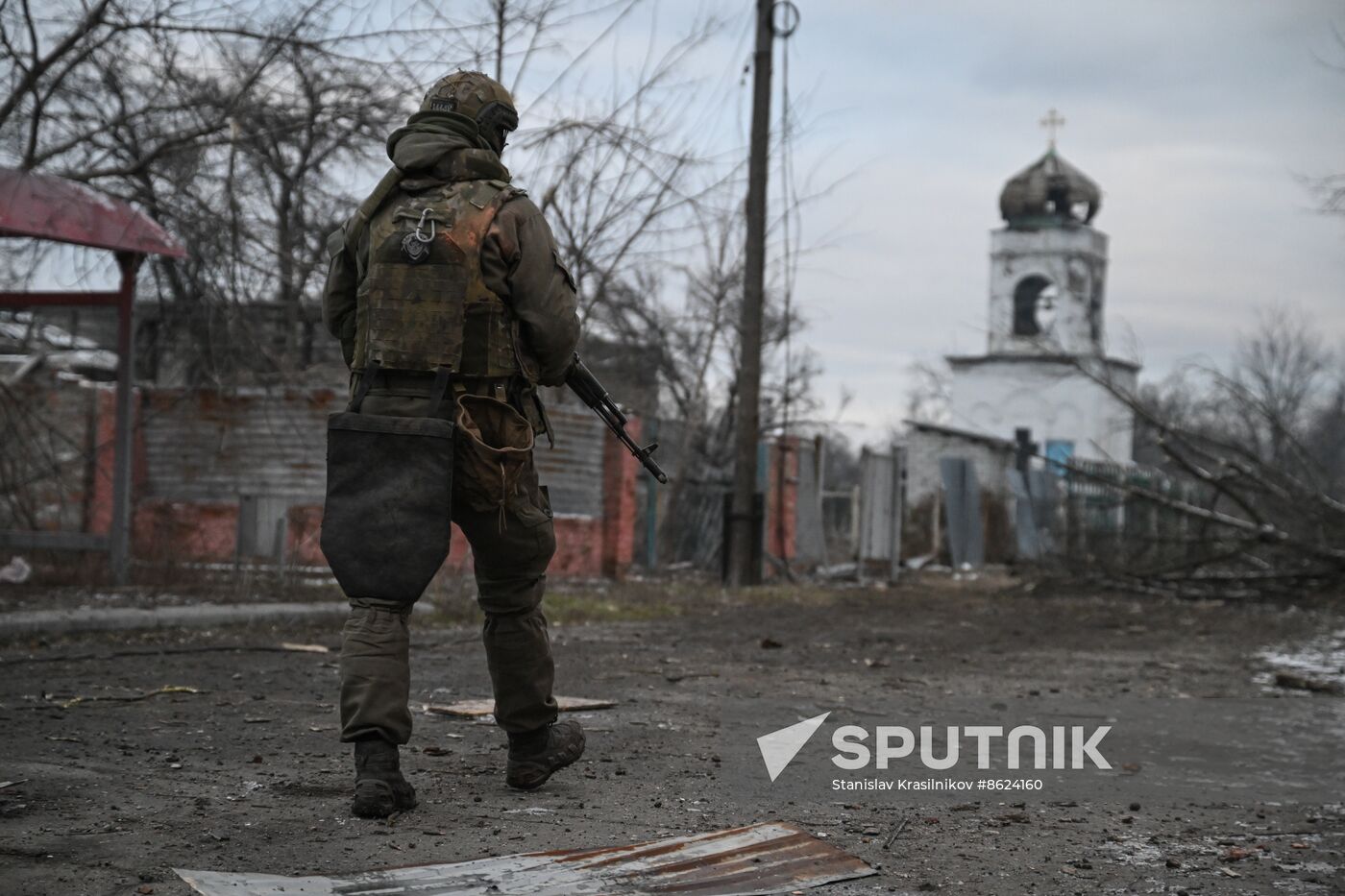 Russia Ukraine Military Operation Avdiivka Capture