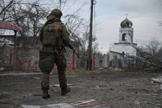 Russia Ukraine Military Operation Avdiivka Capture