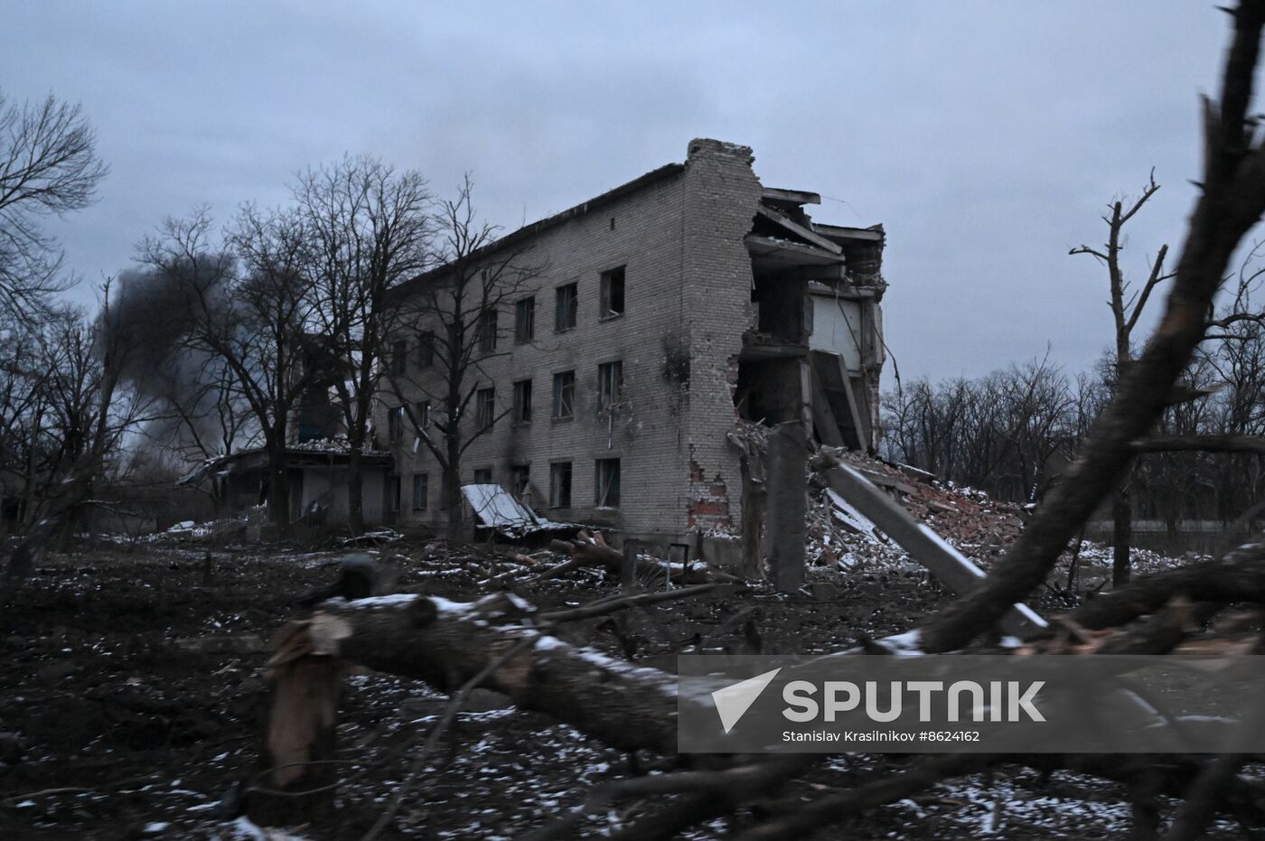 Russia Ukraine Military Operation Avdiivka Capture