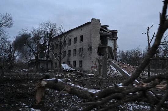 Russia Ukraine Military Operation Avdiivka Capture
