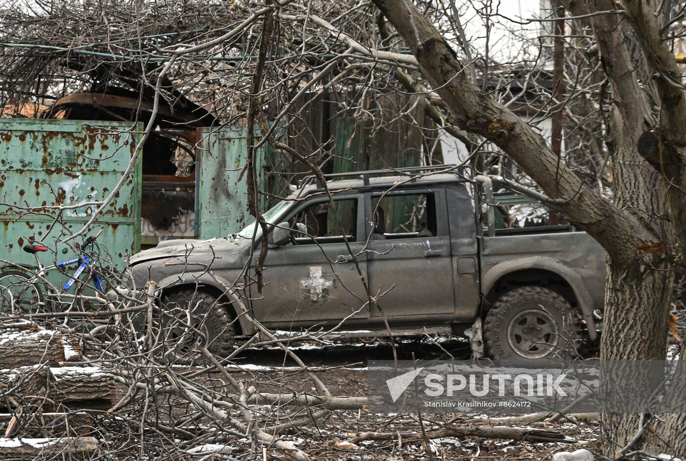 Russia Ukraine Military Operation Avdiivka Capture