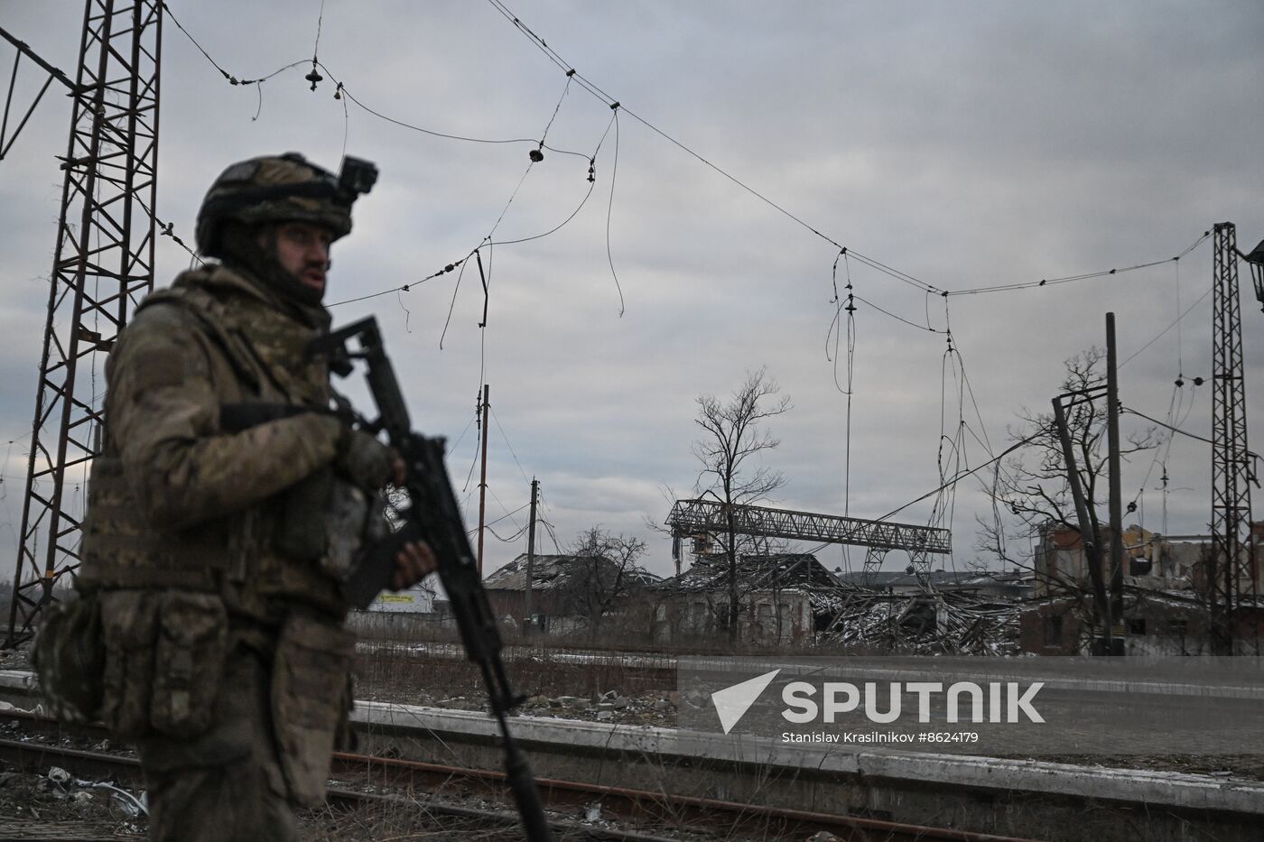 Russia Ukraine Military Operation Avdiivka Capture