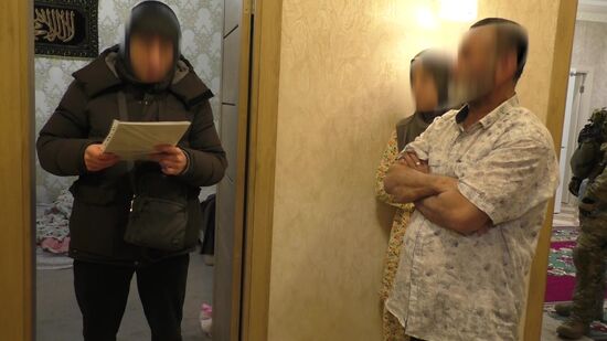 Russia Terrorists Detention